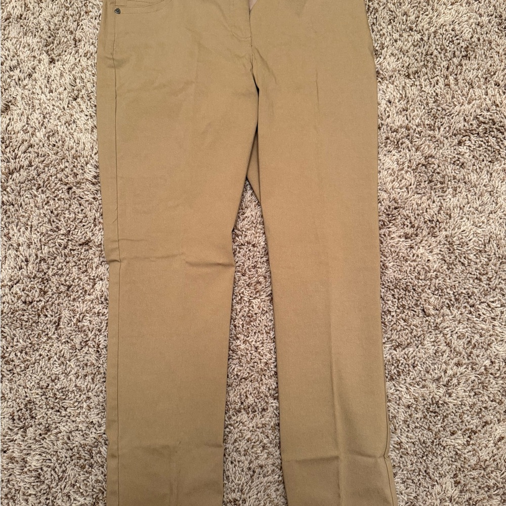 New Directions Tan Pants. NWOT